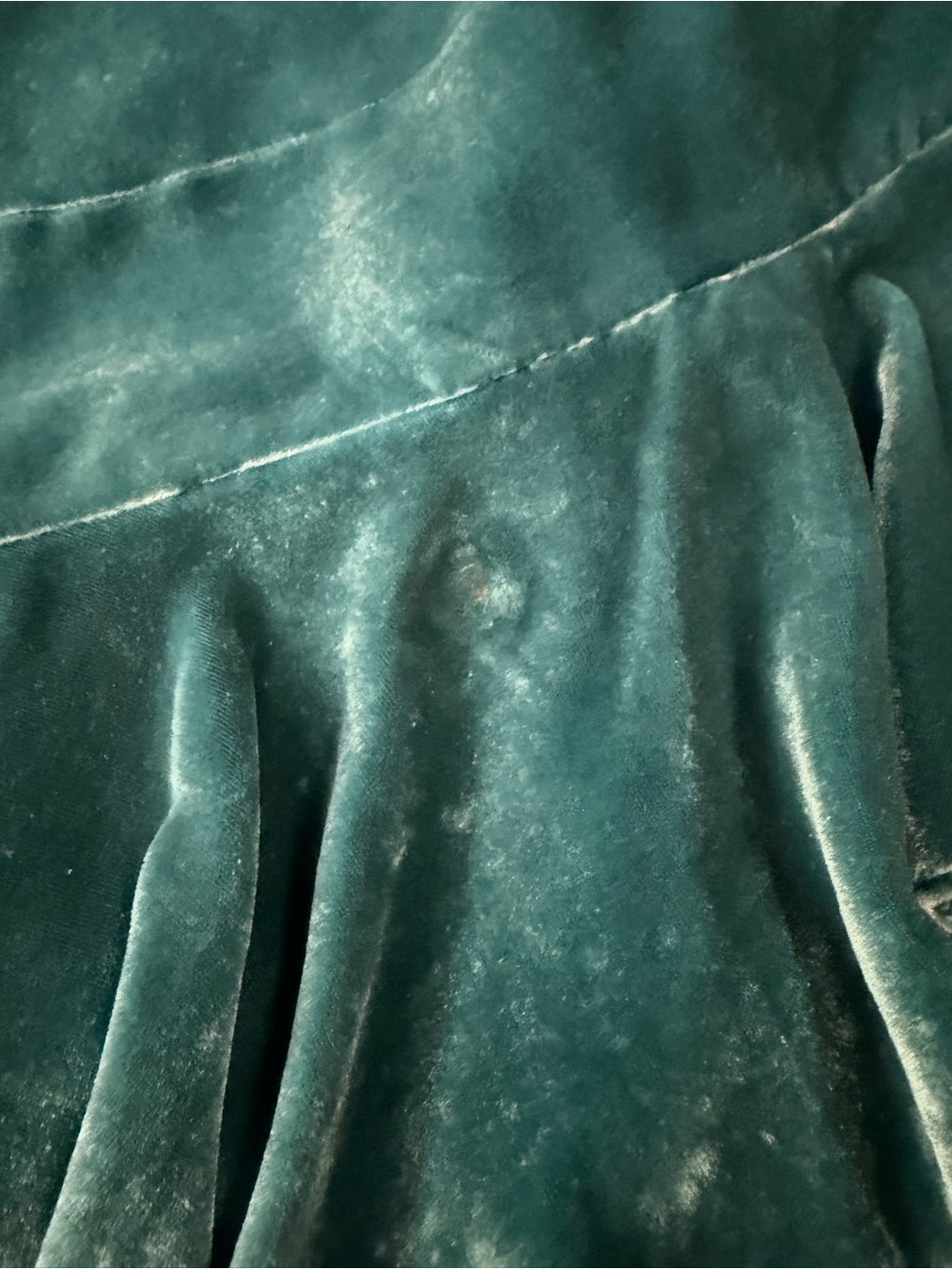 For adempsey only! DOUBLE D RANCH Velvet Tiered Maxi Skirt Green - Picture 6 of 16